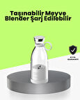 4 Bıçaklı Gıda Sınıfı Paslanmaz Çelik Taşınabilir Blender