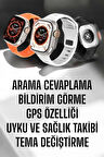 Yeni Nesil Akıllı Saat Adımsayar GPS Nabız Ölçer Uyku ve Sağlık Takibi