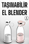 El Blender Taşınabilir Meyve Blender Şarj Edilebilir Taşınabilir Blender Elektrikli