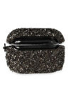 Airpods Pro 2 (2.nesil) Mira Taşlı Kılıf - Siyah-(5796)