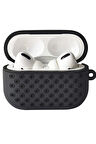 Airpods Pro 2 (2.nesil) Spor Delikli Kılıf - Siyah-Siyah-(5796)