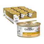 Purina Gourmet Gold Kıyılmış Hindili Yaş Kedi Maması 85GR 24'lü