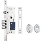 Kale 252 Rl Fişeli Çelik Kapı Kilidi (3 Anahtarlı) - Krom