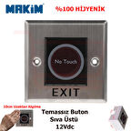 Temassız No Touch Kapı Açma Çıkış ButonuSıva Altı