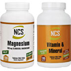 Ncs 2 li Set Vitamin Mineral + Magnesium Malat Taurat Glisinat