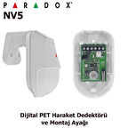 Paradox Nv5 Dijital Pet Haraket Dedektörü Ve Montaj Ayağı