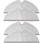 Roborock S50 S51 S6 S5 Max Uyumlu 4lü Mop Fiber Bezi