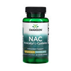 Swwanson, NAC, N-Acetyl L-Cysteine, 600 mg, 60 Veggie Capsules