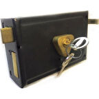 Yuma YM-602 Tirajli Kilit Kare 2 Anahtar Demir Kapı Kilidi