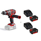 Einhell Tp-Cd 18/80 Li Bl Solo Darbesiz Matkap Vidalama + 2 x 4 Ah Starter Kit Akü