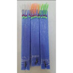 Çapari 2025 Model ( Kolyoz-çinekop - Palamut - Sarıkanat - Lüfer ) Simli Beyaz Turuncu Yeşil 3 Takım