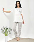 HF Club 3108 Kadın Kısa Kol Pijama Takımı