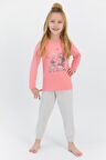 Roly Poly 2569 Winter Love Kız Çocuk Uzun Kol Pijama Takımı