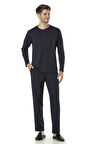 Pierre Cardin 5595 Erkek Çeyizlik Triko Ropdöşambır Pijama 5'li Set Takım