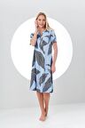 Pjs 24136 Kadın Patlı Desenli Elbise