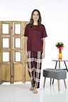 Estiva 24134 Kadın Kısa Kol Pijama Takım