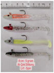 At-çek Silikonu Lrf Spin 8 Cm 5 Gr 4' Lü Set 