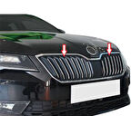 Ön Panjur Çıtaları Krom Üst Kalite 16 Parça Superb-3 B7 SD 2015 Ve Sonrası Modeller İçin