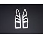 Stop Çerçevesi Abs Krom 2 Parça Tepee Facelift Mini Van 2012-2018 Arası Modeller İçin