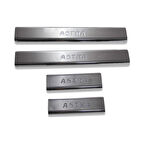 Kapı Eşiği Krom 4 Parça Astra G HB 1998-2009 Arası Modeller İçin
