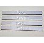 Kapı Eşiği Krom 4 Parça Tepee Mini Van 2008-2018 Arası Modeller İçin