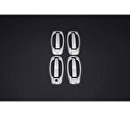 Kapı Kolu Krom 4 Kapı 8 Parça Doblo-2 Panel Van LAV 2010-2017 Arası Modeller İçin