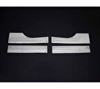 İç Kapı Eşiği Krom 4 Parça Doblo-2 Panel Van LAV 2010 Ve Sonrası Modeller İçin