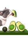 Kedi Nanesi Oyuncağı Avokado Catnip 360 Derece Dönen Kedi Nanesi Oyuncağı Kedi Çimi