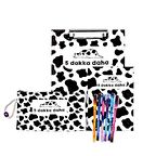 5 Dakka Daha Tasarımlı ve Renkli Jel Kalem Kırtasiye Seti