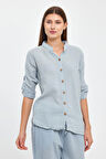 Müslin Hakim Yaka Gömlek-1010