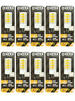 (10 Adet) Heka 5W (35W) 3000K (Sarı Işık) G4 Duylu Dim Edilebilir Led Kapsül Ampul