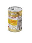 HELLO PATY YETİŞKİN TAVUK ETLI KEDI KONSERVE MAMASI 24 ADET X 415 GR