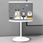 HET Concept Füme Bebek, Çocuk Odası Abajur Model 0056