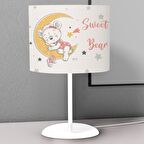 HET Concept Beyaz Bebek, Çocuk Odası Abajur Model 0110