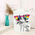 HET Concept Beyaz Yeni Yıl Serisi Katlanabilir Oyuncak ve Hediye Sepeti Model 41021