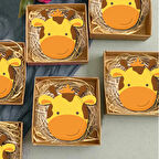 20 Adet Kişiye Özel Hediye Magnet Doğum Günü, Sünnet ve Parti Magneti Model 709