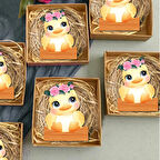 HET Concept 20 Adet Kişiye Özel Hediye Magnet Doğum Günü, Sünnet ve Parti Magneti Model 315