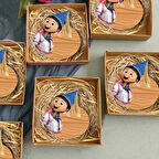 HET Concept 20 Adet Kişiye Özel Hediye Magnet Doğum Günü, Sünnet ve Parti Magneti Model 645