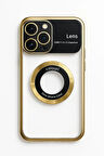 İphone 13 Pro Max Kılıf Kamera Korumalı Magsafe Colourl Gold