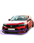 HONDA CIVIC FE1 2021 ÜSTÜ SEDAN ÖN TAMPON EKİ (( BOYASIZ ))