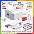 Umut Bilişim Teknolojileri _  Honor 20 Pro i Uyumlu 18W 3.0A Type-C Hızlı Şarj Cihazı / Şarj Aleti Seti (Adaptör+Kablo)