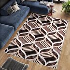 Hilton Halı ,Modern Yıkanabilir Kaymaz Taban Halı ,Salon Halısı ,Mutfak Halısı Yolluk