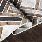 Hilton Halı ,Modern Yıkanabilir Kaymaz Taban Halı ,Salon Halısı ,Mutfak Halısı Yolluk