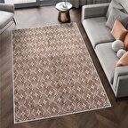 Hilton Halı ,Modern Yıkanabilir Kaymaz Taban Halı ,Salon Halısı ,Mutfak Halısı Yolluk