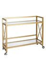 Maya Gold Metal Servis Arabası