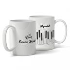 Meslekler Özel Kupa Bardak - Piyanist