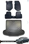 Fiat Egea 3D Havuzlu Paspas Sedan + Bagaj Havuzu İkili Set