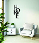 HOME yazılı lazer kesim duvar dekoru