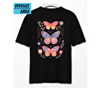 Butterfly State of Mind – Oversize T-Shirt Siyah