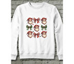 Retro Christmas Santa Sweatshirt